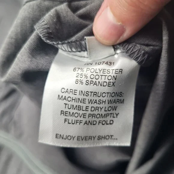 Linksoul Men's Small Black Morris Full-Zip Windbreaker Golf LS524 Athleisure - Picture 9 of 9